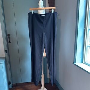 Diane Von Furstenberg Elegant Black Wide Leg Pants